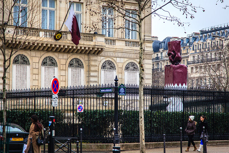 Qatar embassy in Paris